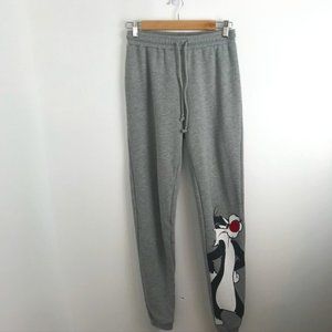 Looney Tunes Sylvester The Cat Sweat Pants